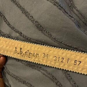 B.B. Simon belt